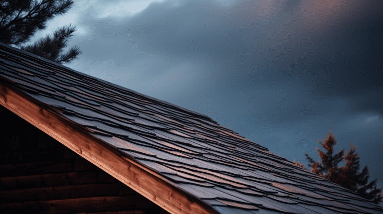 Flame-Resistant Wood Roofs